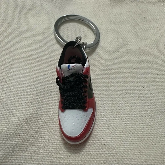 Nike Red and Black Sneaker Keychain - Picture 3 of 4